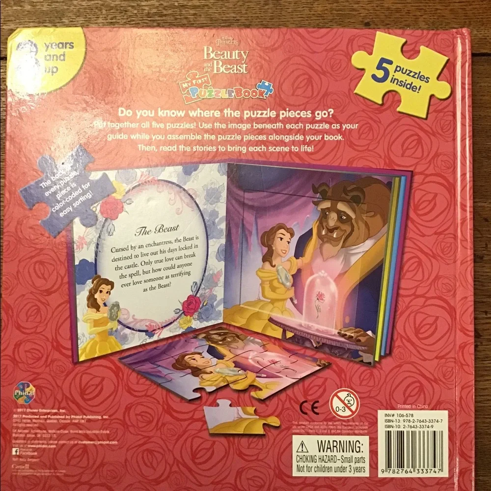 Beauty And The Beast My First Puzzle book